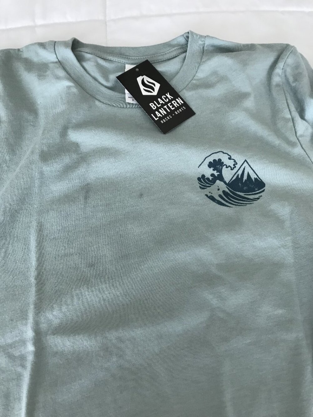 Black Lantern wave screen printed shirts
